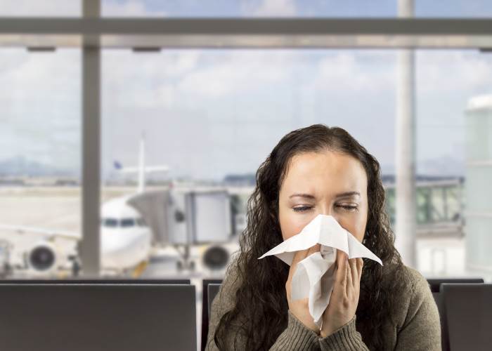 Collect your bags, not bugs, at arrivals!