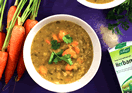 Carrot, Lentil and Coriander Soup