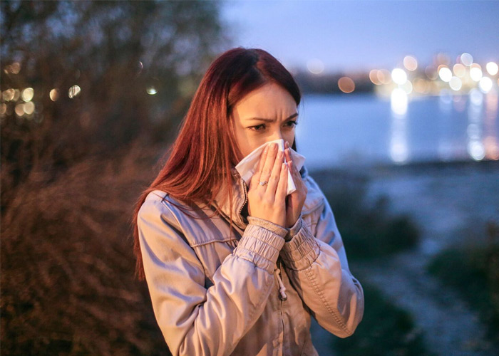 Why do my allergies get worse at night?