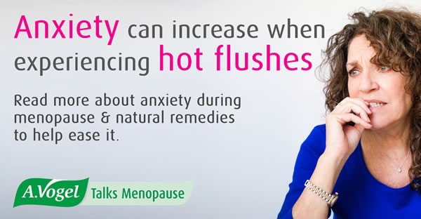 Anxiety and the menopause – this common symptom can be made worse by hot flushes