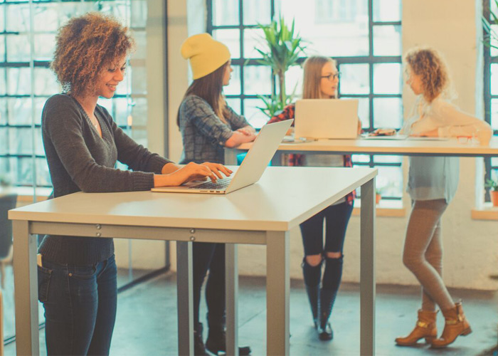 Does ditching your desk improve your health?