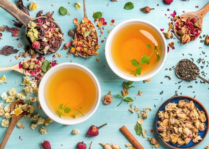 What are the healthiest herbal teas?