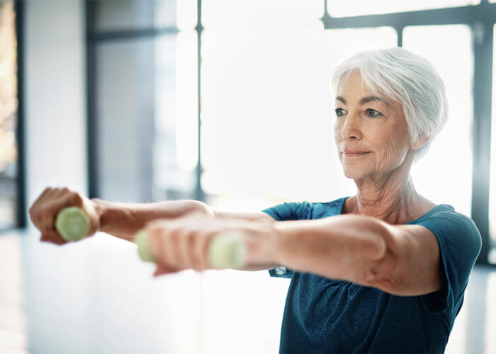 How do you stop muscle loss as you age?