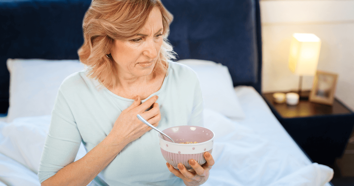 Sick of menopausal nausea? This is such a common and often