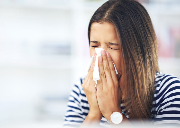 Why do humans develop allergies?