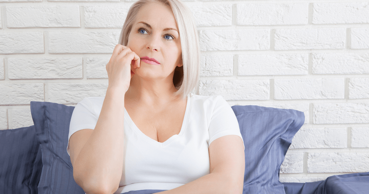 Why are menopause symptoms worse in the morning?