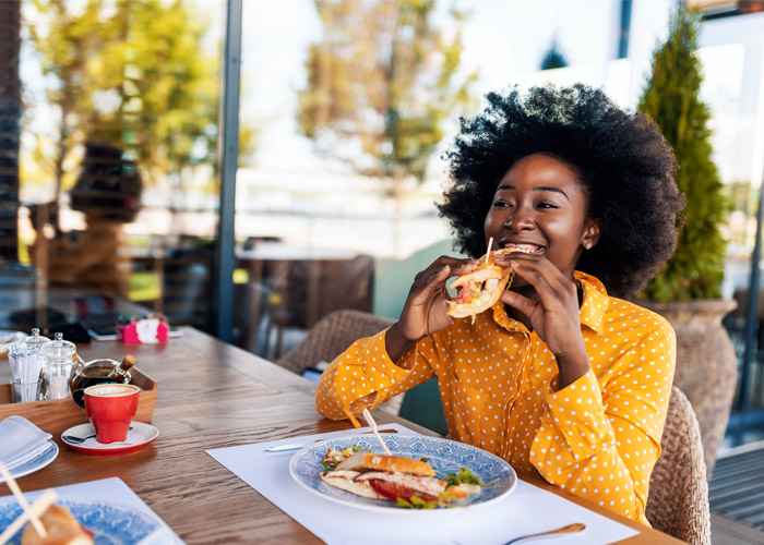 Back pain during or after eating